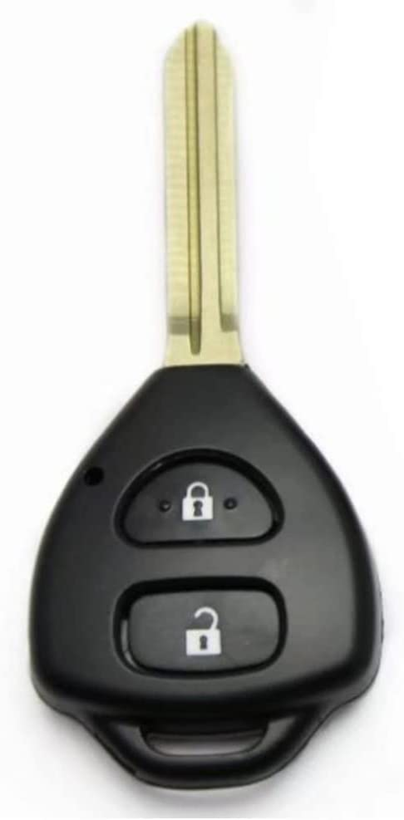 Tavice Key Shell Compatible with Toyota Rav4 Corolla Camry Prado 2 Button Remote