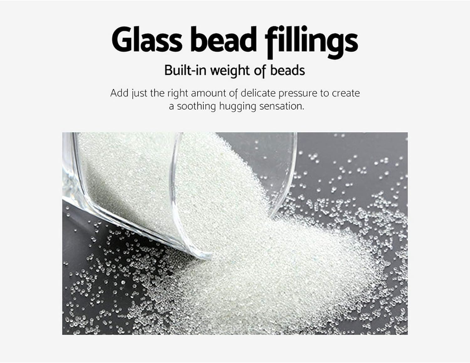 Giselle Bedding 11Kg Microfibre Weighted Blanket, Winter Blankets Rug Cover Adult Quilt for Bed Bedroom, Anxiety Relief Soft Machine Washable Relax Deep Sleep 152 X 203Cm Grey image number 1