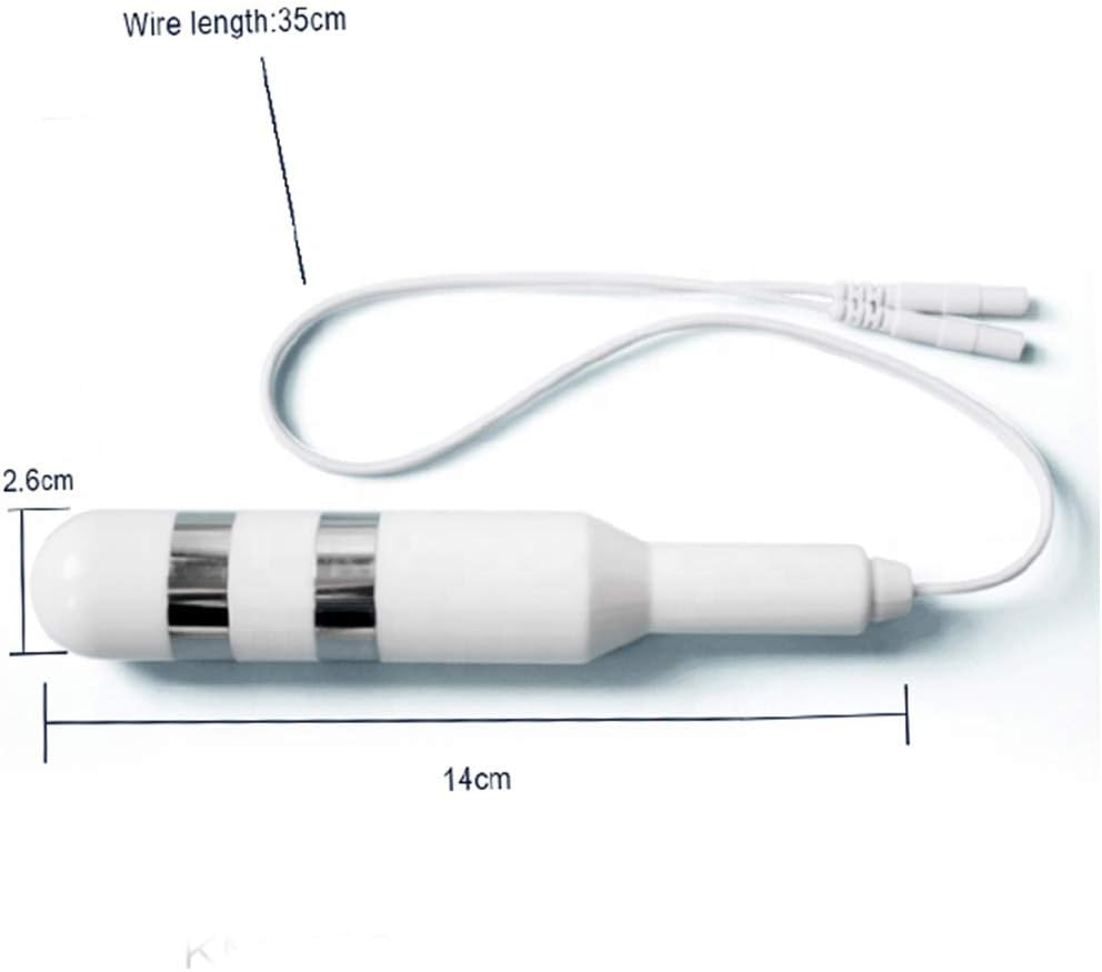 Caremax Vaginal Medical Electrode Probe for Pelvic Floor Electrical Muscle Stimulation Strengthening Incontinence Relief Training Kegel Exercise Bladder Control 2Mm Pigtail Women Men image number 1