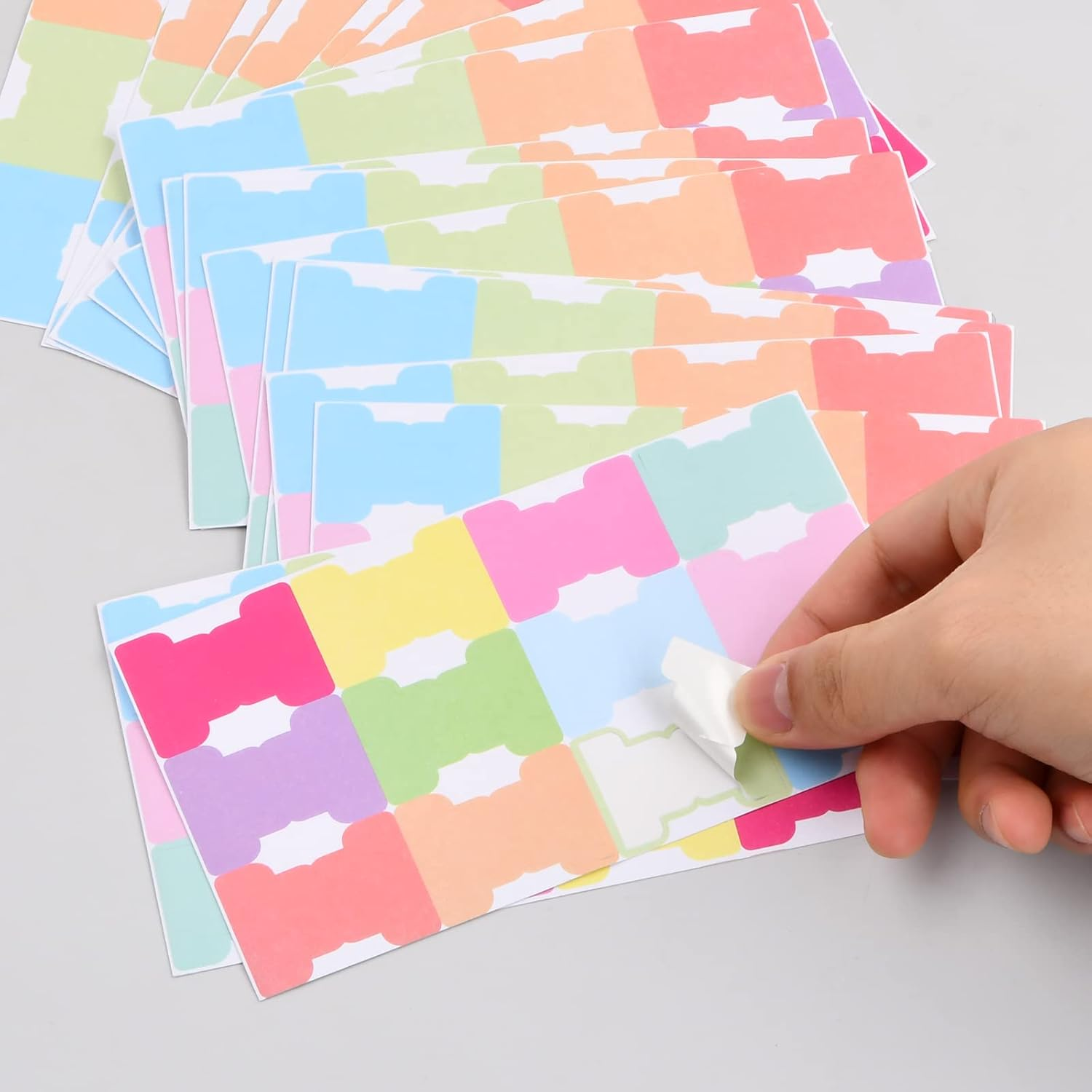 240 Pcs Sticky Index Tabs, 20 Sheets Sticky Notes, Colourful Index Tabs Index Flag, Double Sided Writable Index Tabs for Books, Notes, Reading Planing image number 1