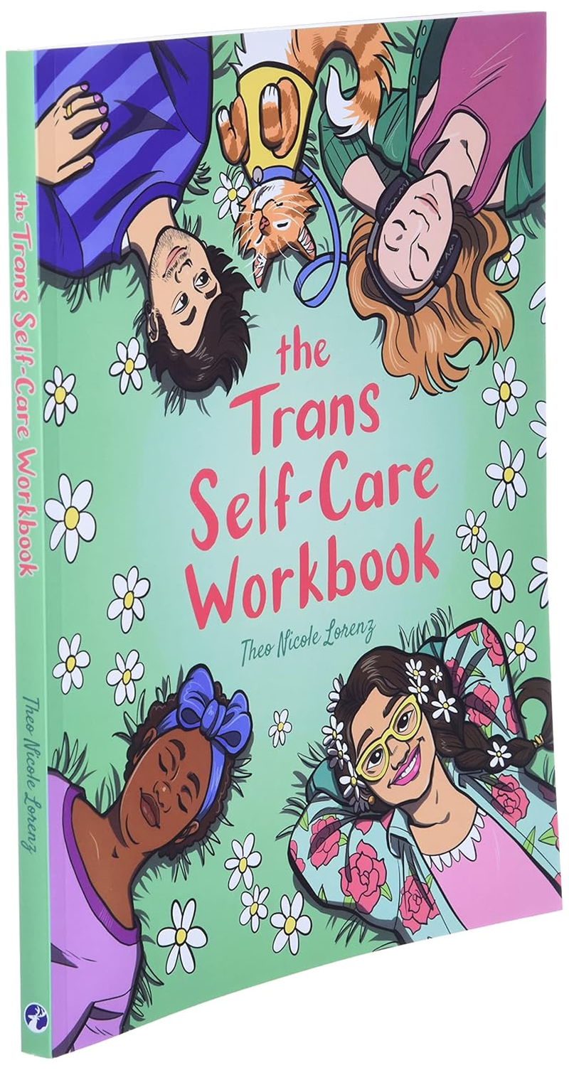 The Trans Self-Care Workbook: a Coloring Book and Journal for Trans and Non-Binary People image number 2