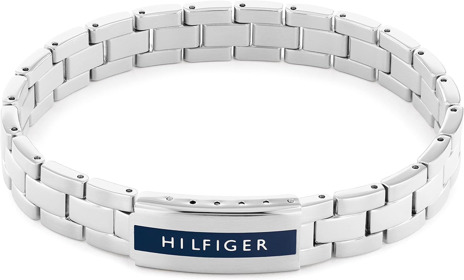 Tommy Hilfiger Men'S 2790485 Stainless Steel Link Bracelet, Silver, One Size image number 2