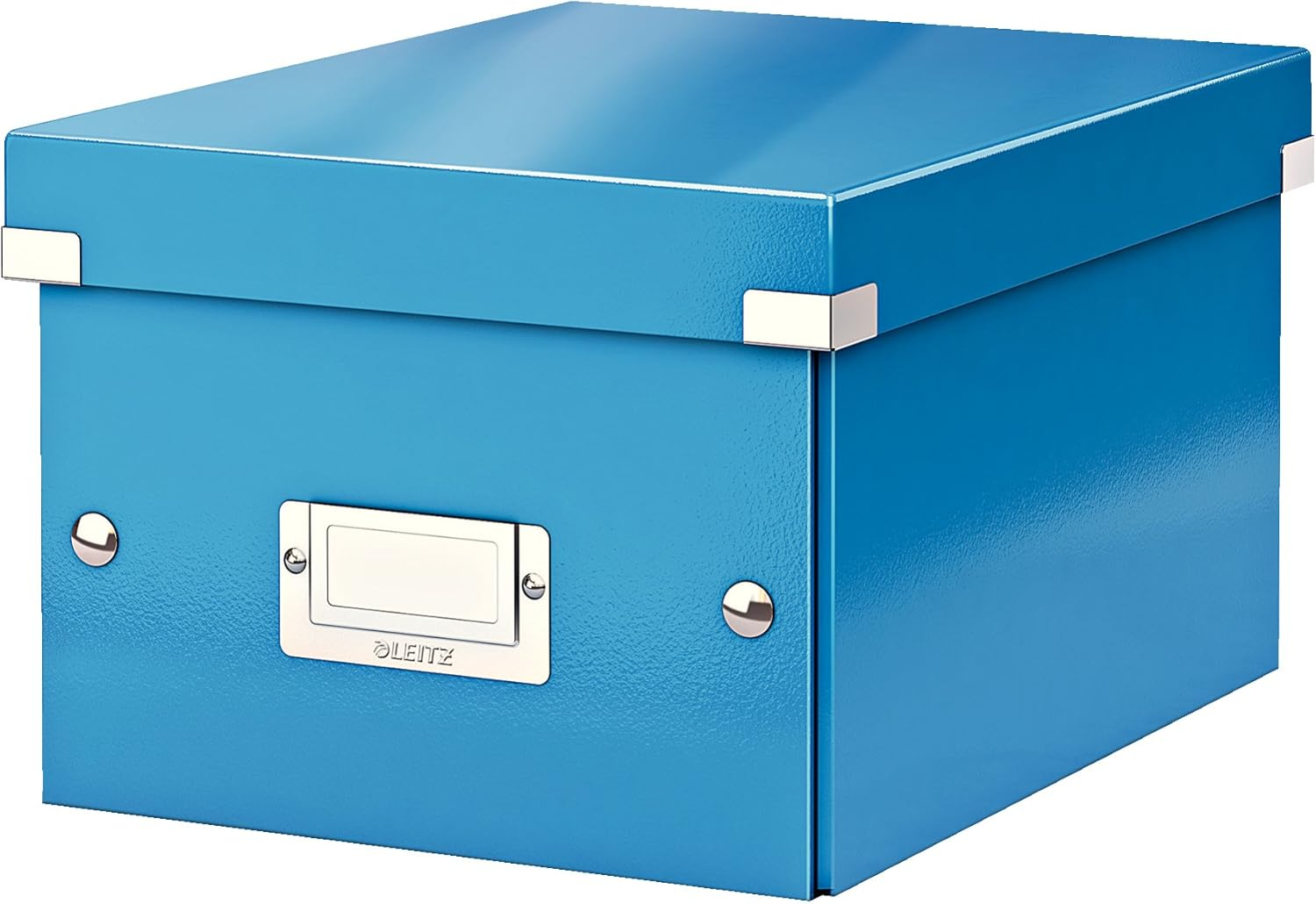Leitz A5 Storage Box, Click and Store Range 60430036 - Small, Blue image number 6