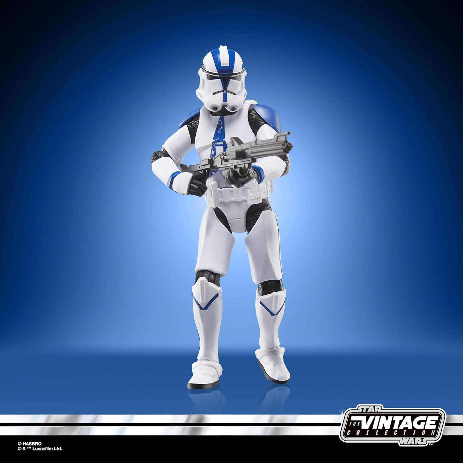 Star Wars the Vintage Collection Clone Trooper (501St Legion), Star Wars: Obi-Wan Kenobi 3.75 Inch Collectible Action Figure image number 3