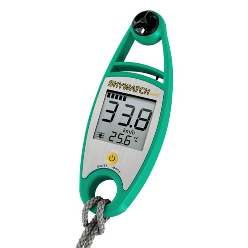 Skywatch Wind Air Temperature Handheld Anemometer Meter image number 1