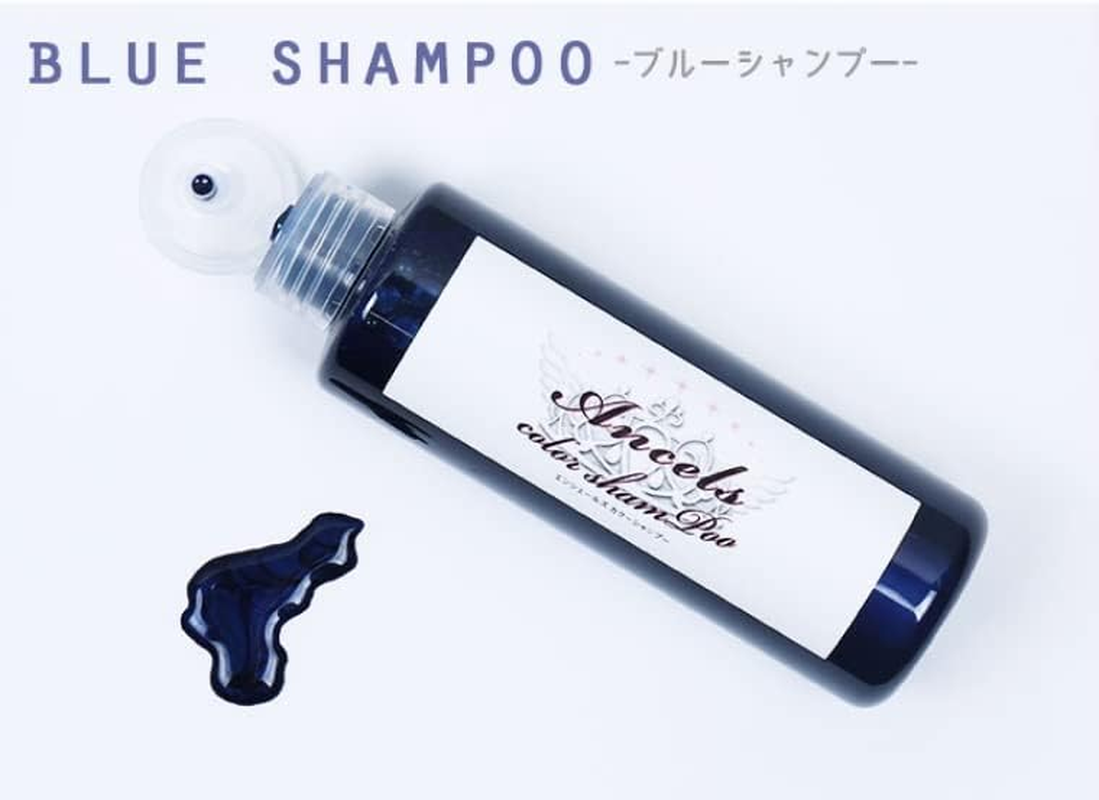 Ancels Color Shampoo 6.8 Fl Oz (200 Ml), Blue Shampoo