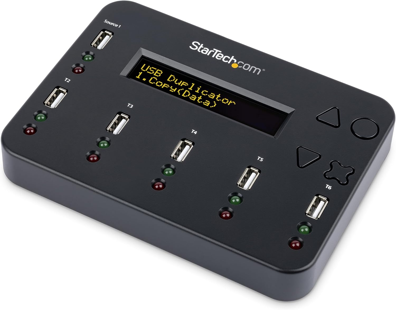 Startech.Com 1:5 Standalone USB Flash Drive Duplicator and Eraser-1 to 5 Flash Drive Copier & Sanitizer with Single/Multi-Pass DOD Erase image number 2