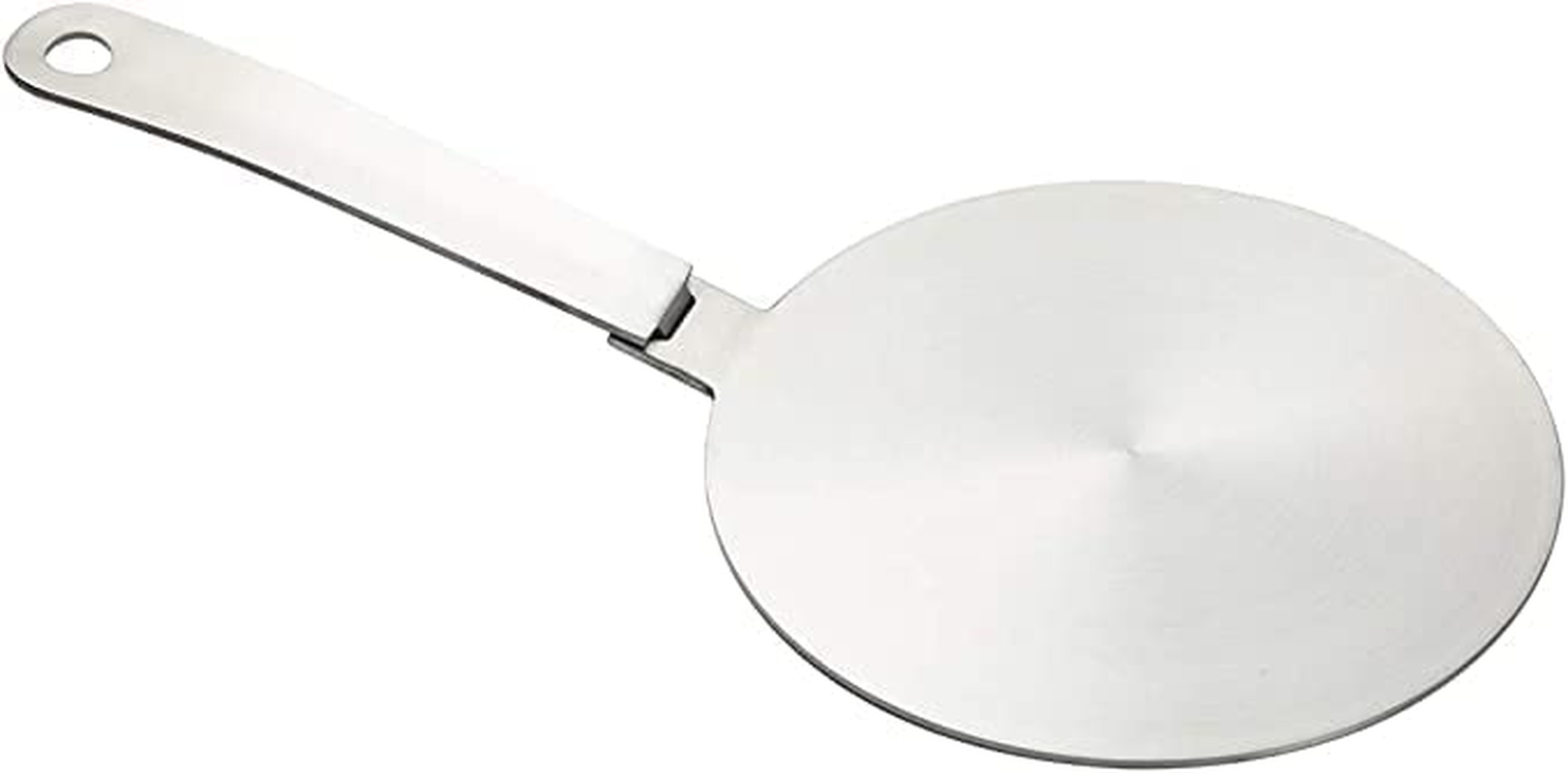 2020 Newest Heat Diffuser Stainless Steel Induction Adapter Plate Removable Handle Coffee Milk Cookware Induction Hob Heat Cooking Diffuser for Electric Stove 5.5Inch image number 6