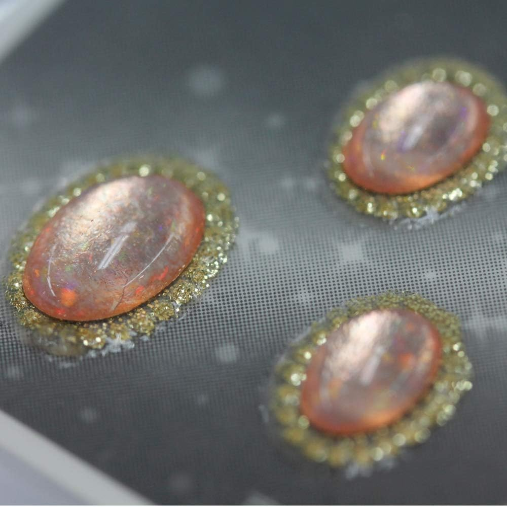 Pika Ace Art Parts Shine Opal Color Leaf #118 Apricot 8P