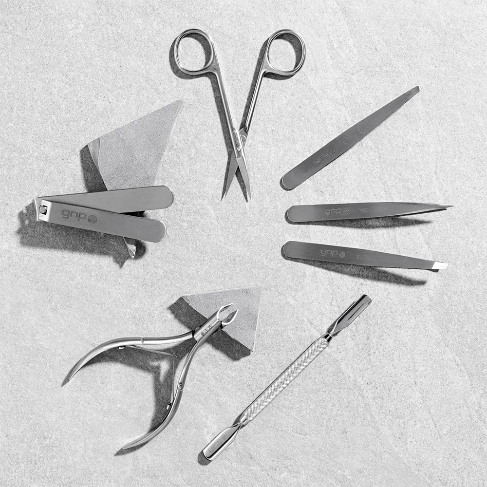 Grip Nail Clipper Stainless Steel S4 &ndash; Precision Nail Cutter for Fingernails & Toenails &ndash; Sharp Curved Blades with Non-Slip Grip for Clean, Controlled Trimming image number 4