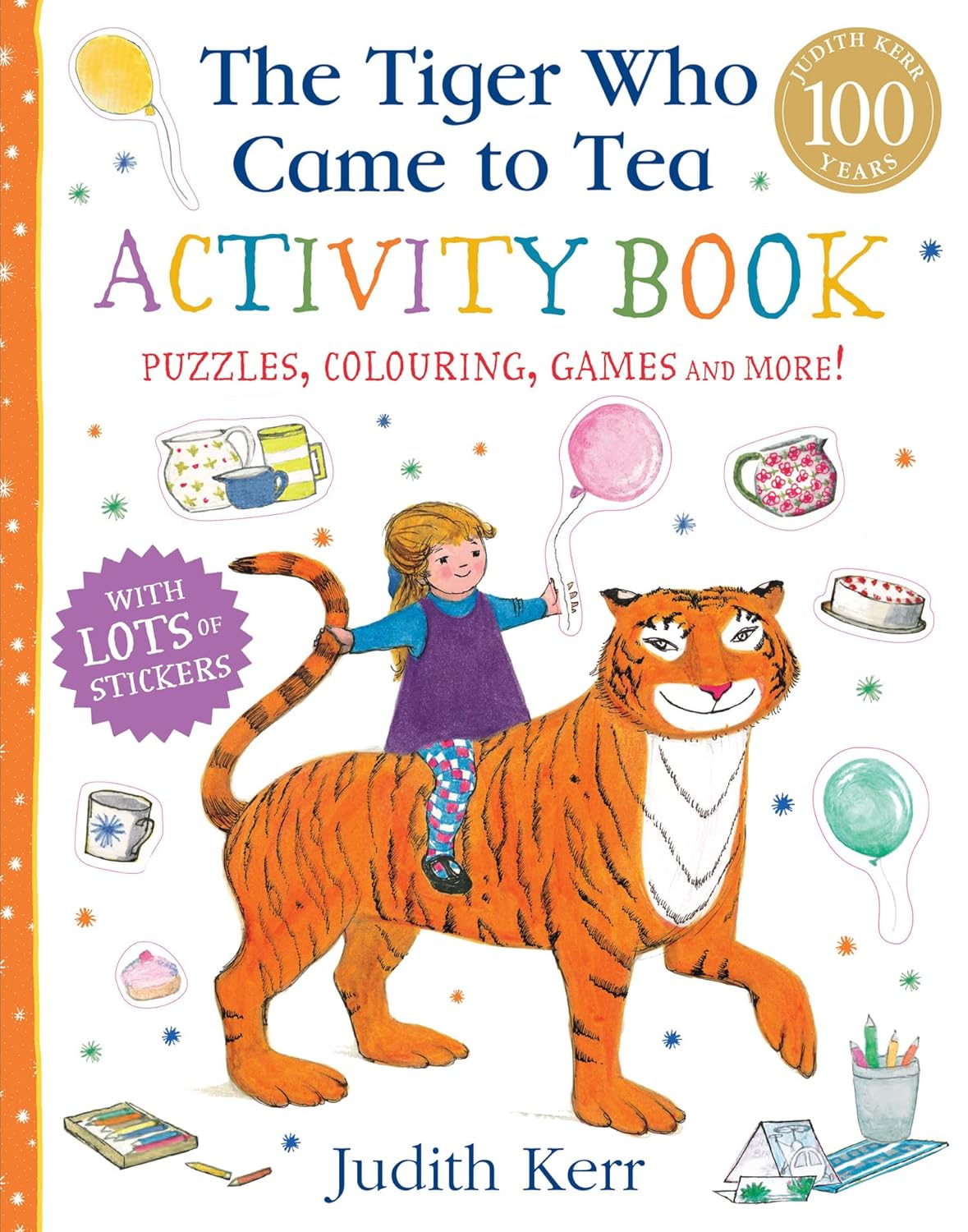 The Tiger Who Came to Tea Activity Book: the Nation&rsquo;S Favourite Classic Illustrated Children&rsquo;S Book from Judith Kerr &ndash; Now as a Sticker Activity Book! image number 4