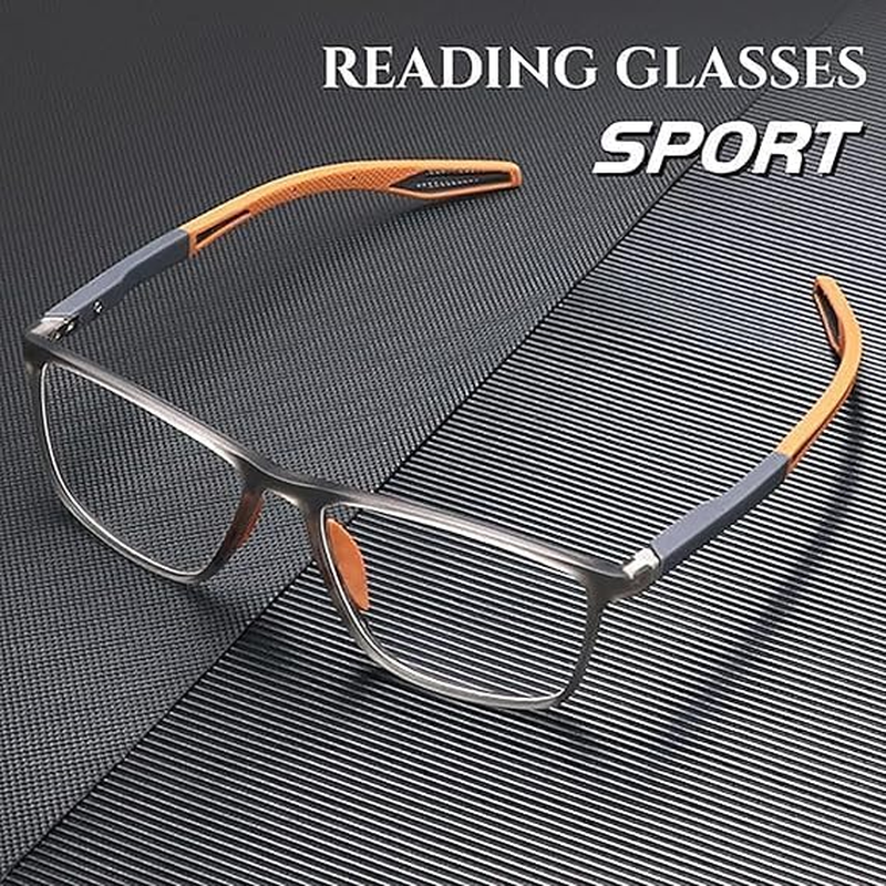 Sport Intelligent Photochromic Progressive Bifocal Presbyopia Glasses for Women Men, Chromoscope. Multifocus Reading Glasses (+1.00/40-45 Year,Black*) image number 3