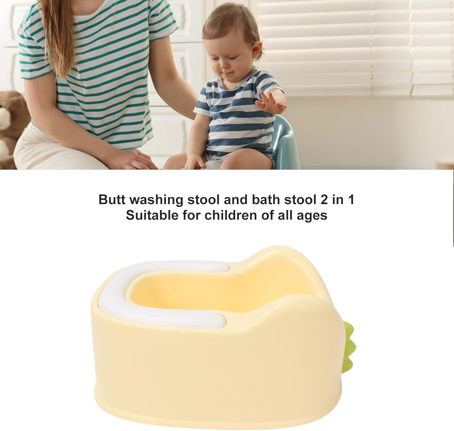 Clean Rinse Baby Bather Rinse Tub for Sink, Wash Basin for Newborn, Non Slip Baby for Kid Butt Wash Basin Bath Support for Infant, Portable Baby Body Support for Baby Bathtub