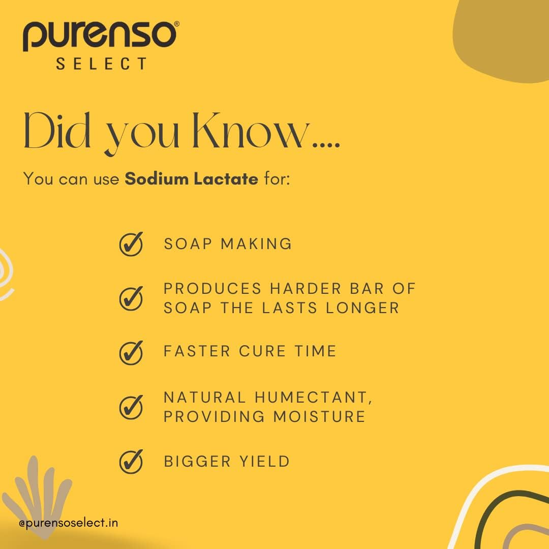 Purenso Select - Sodium Lactate, 500G