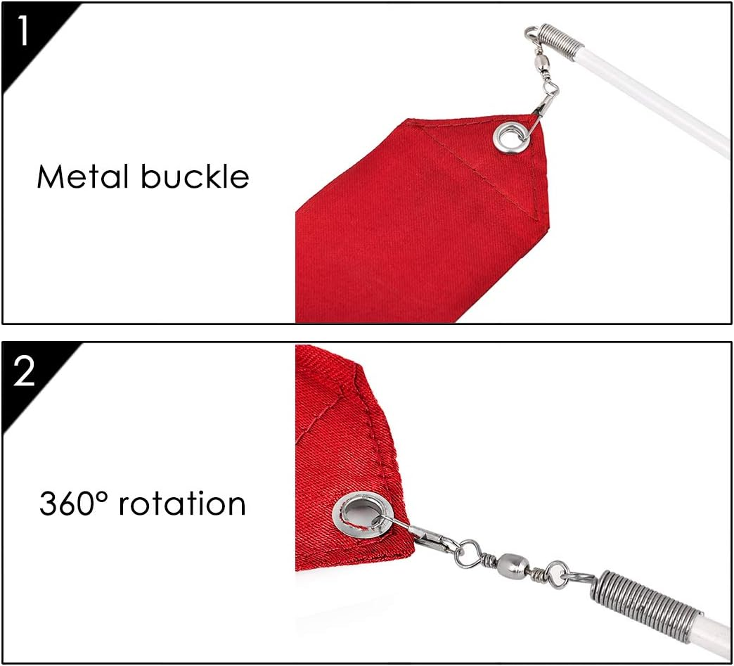 DS. DISTINCTIVE STYLE Dance Ribbons with Wands 4M Rhythmic Gymnastics Ribbon Dance Streamer for Kids Baton Twirling - Pink image number 4