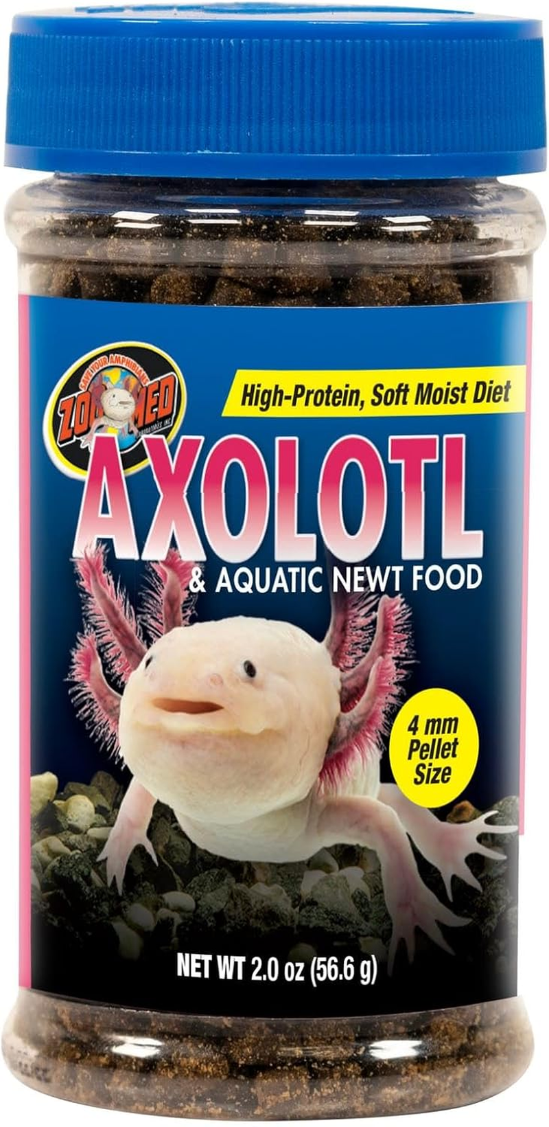 Zoo Med Axolotl & Aquatic Newt Food, 2 Oz. image number 3