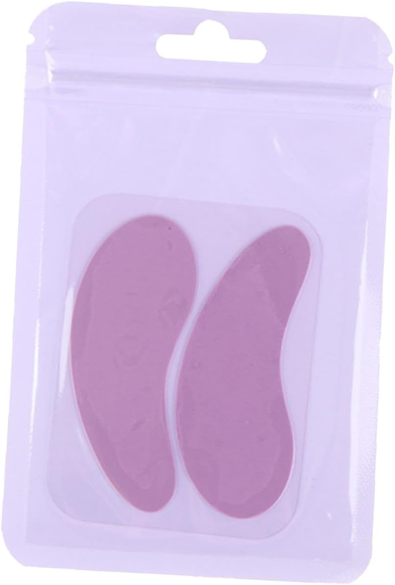 Amagogo Lash Extension under Eye Pads Reusable Professional Eye Patches Silicone for Lift Tool, Eyelash Tinting, Lash Extension Supplies, Black