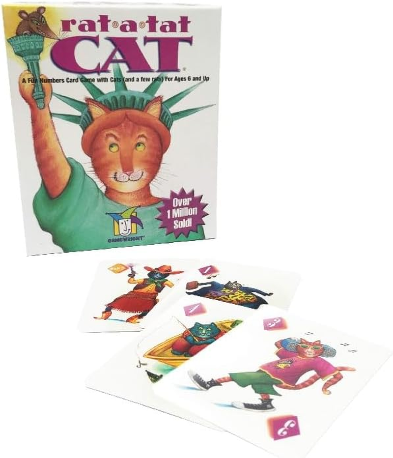 Gamewright CSG-RTC Rat-A-Tat CAT Card Game
