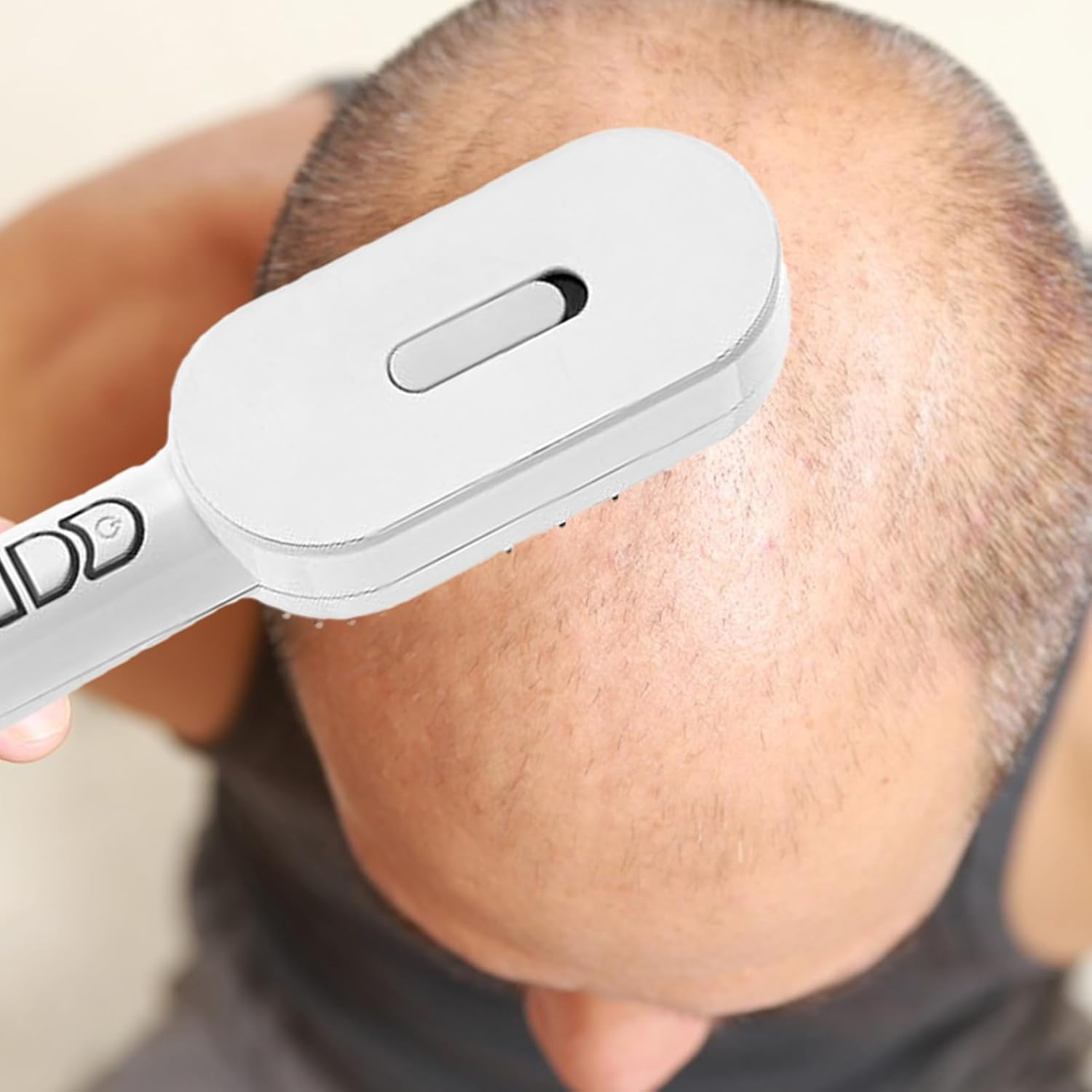 Lisutupode Electric Hair Comb - Hair Massage Comb with Red Blue Light - Daily Massager with Oil Filling Hole for Adults Girls Women Mother Wife Home Salon Dorm image number 5