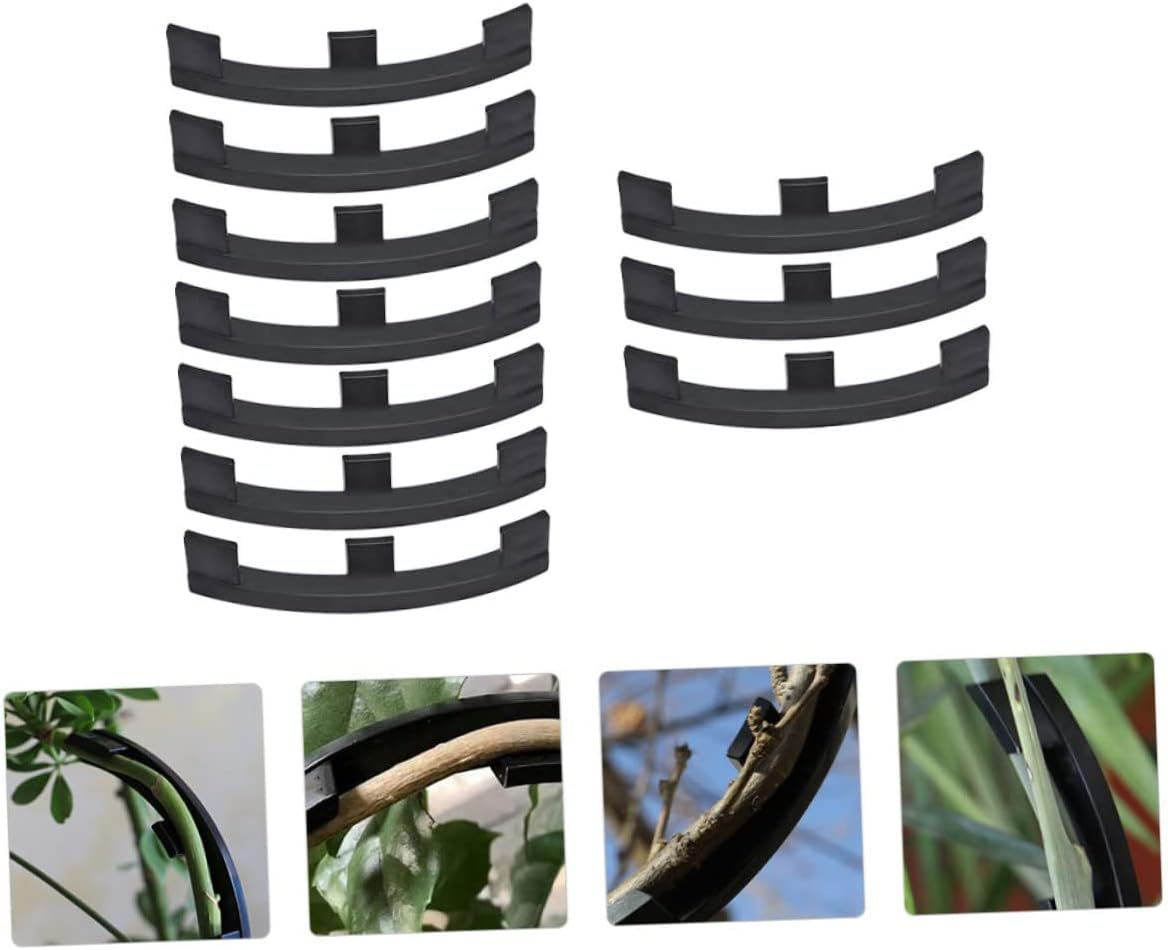KONTONTY 20Pcs Branch Bending Shaper Plastic Plant Clips Gardening Clamps for Fruit Trees Flower Staking Easy to Use image number 1
