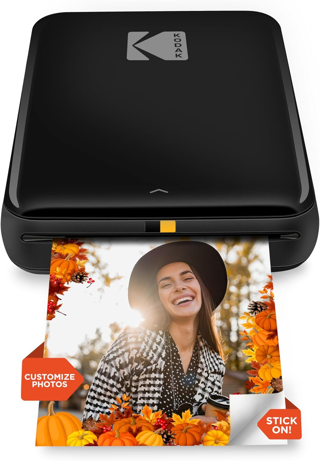 Kodak Zink Step Wireless Mobile Photo Printer - White (RODMP20AMZW)