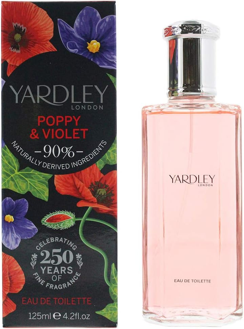 Yardley of London Poppy & Violet Eau De Toilette, 125Ml image number 6