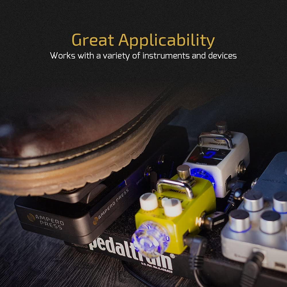 Hotone Volume Expression 2 in 1 Guitar Effects Pedal Passive EXP Ampero Press Guitar Pedal image number 6