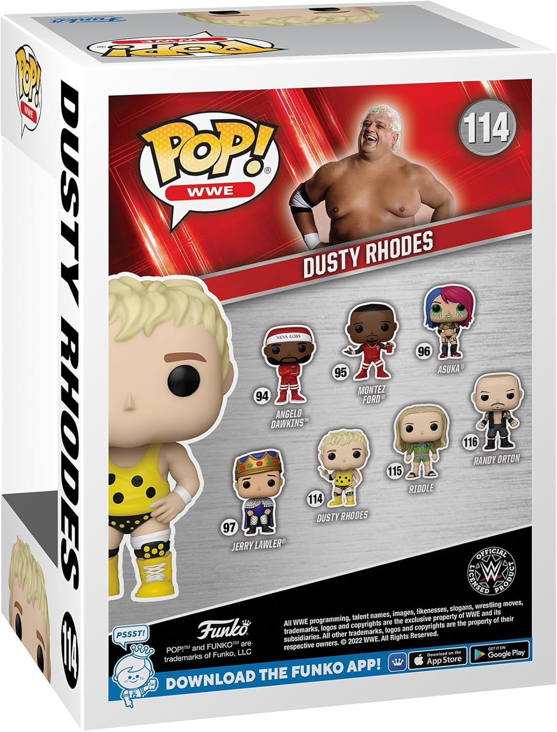 Pop WWE Dusty Rhodes Vinyl Figure image number 3
