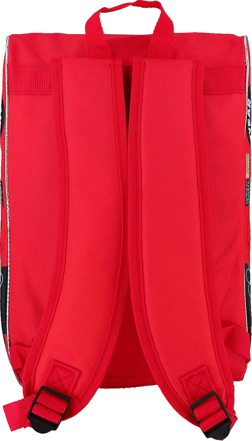 Pixar Cars Lightning Mcqueen Shape 16 Inch Large School Backpack, Red, Classic