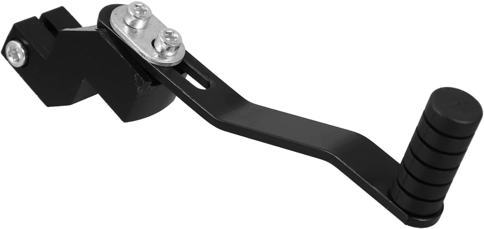 Mikinona Motorbike Aluminum Alloy Heel Toe Gear Shifter Lever Pedal Suitable for Motorcycle Racing and Road Use Black image number 1