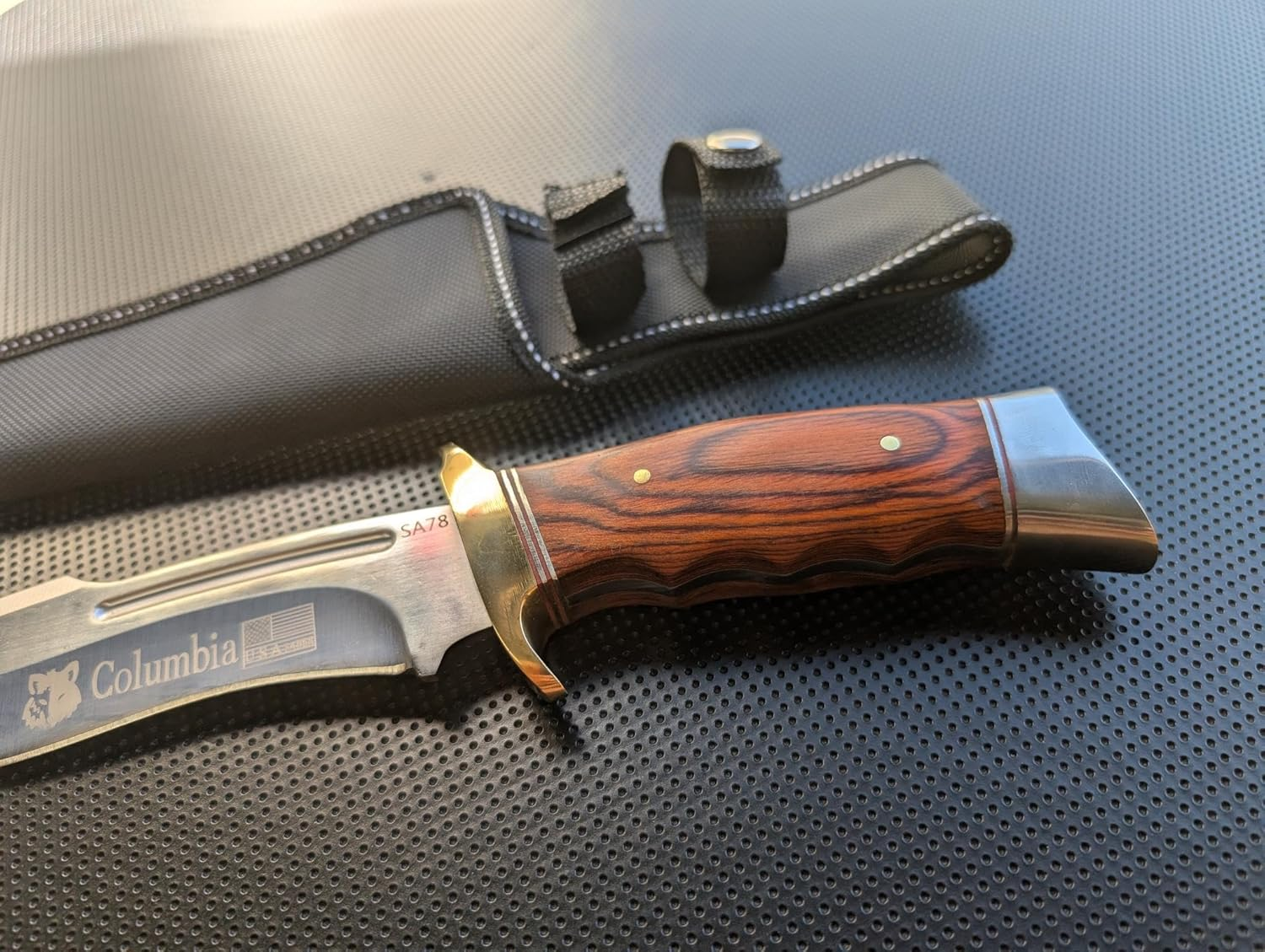 Fixed Blade Columbian SA85 Knife Outdoor Survival Knife Master AU