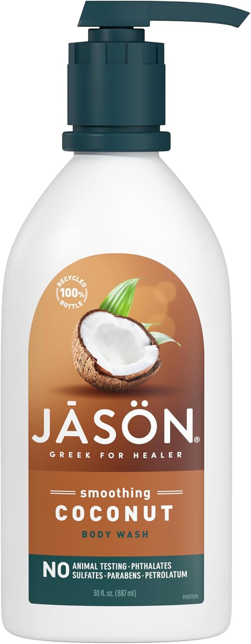 Jason Smoothing Coconut Shower Gel in Pump Bottle 887 Ml image number 2