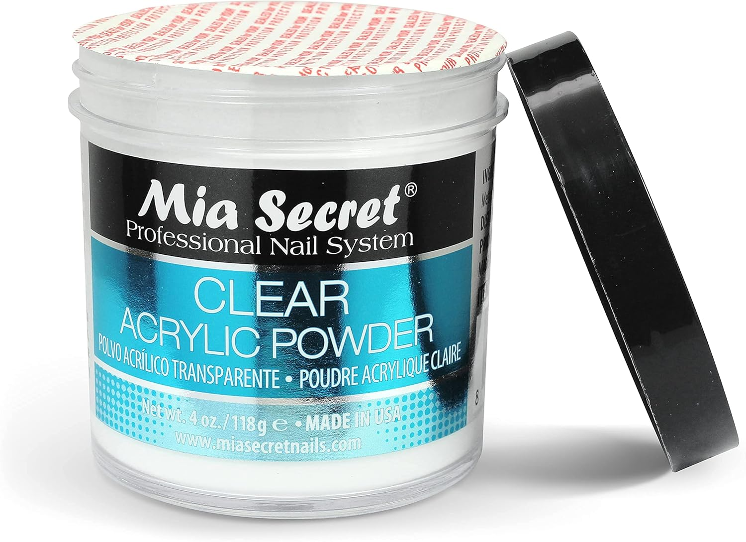 Professional Acrylic Nail System Clear Acrylic Powder 120Ml image number 5