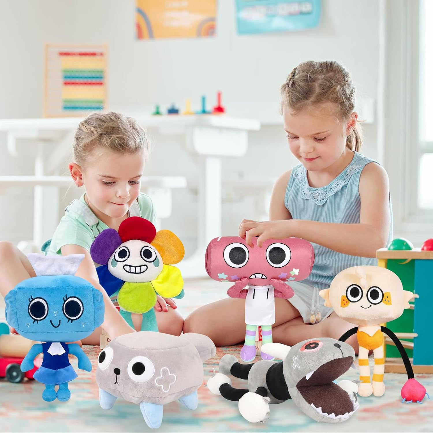 Dandy Horror Games Plush, Dandy Flower World Plush Toy, World Plushies Toy, Dandy Plush Toy, Dandy'S World Plush Toy, Stuffed Plush Animal Doll Pillow for Boys and Girls Party, Birthday image number 6