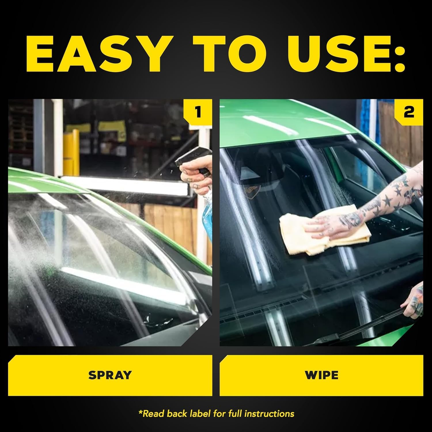 Meguiar'S Perfect Clarity Glass Cleaner - Keep Windows, Windscreens, and Mirrors Gleaming with a Premium Anti-Hazing Formula That Leaves a Superior Streak-Free Finish