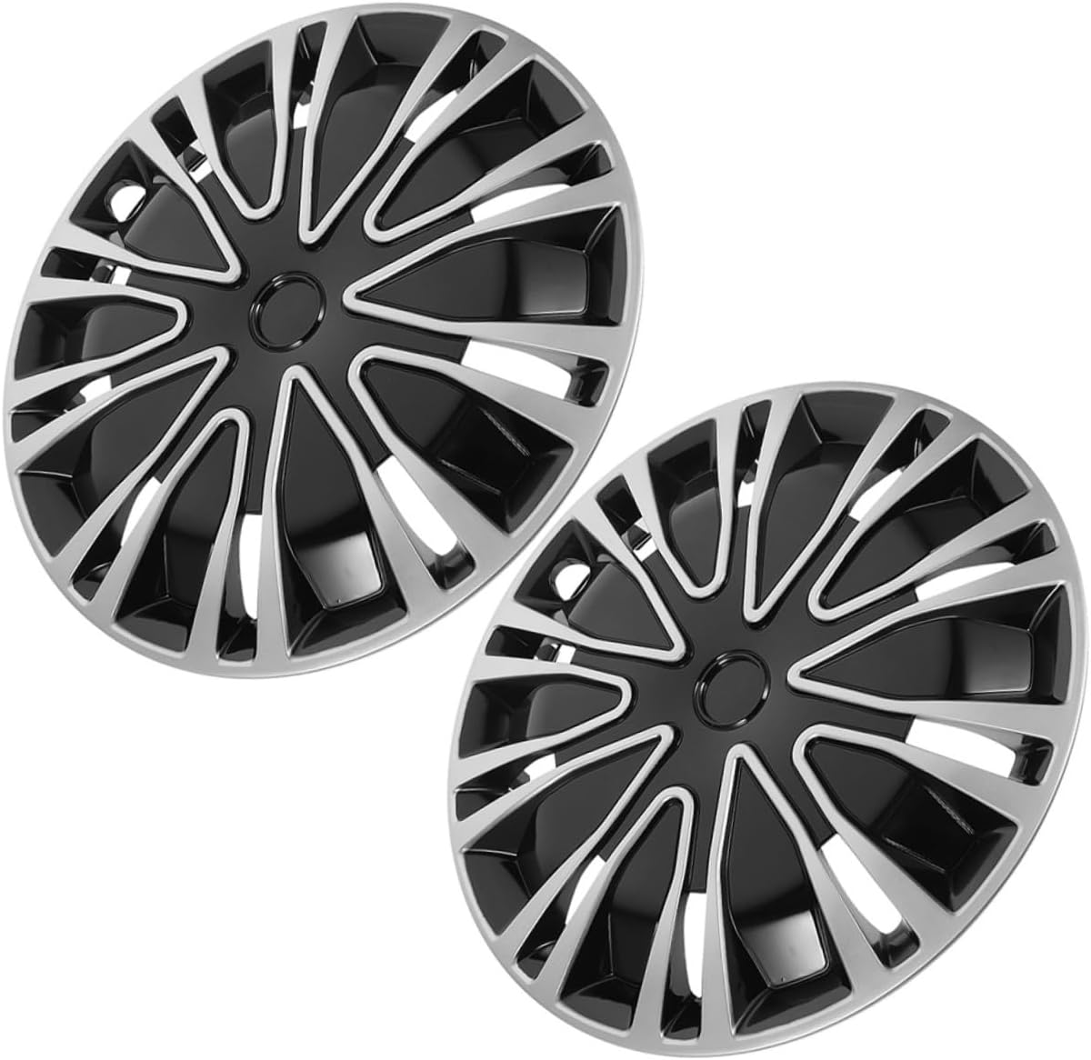 LALADEFIEE 2Pcs Hubcap Decoration Wheel Rim Cover Car Hubcaps Decorative Hub Cap for Automotive Use image number 1