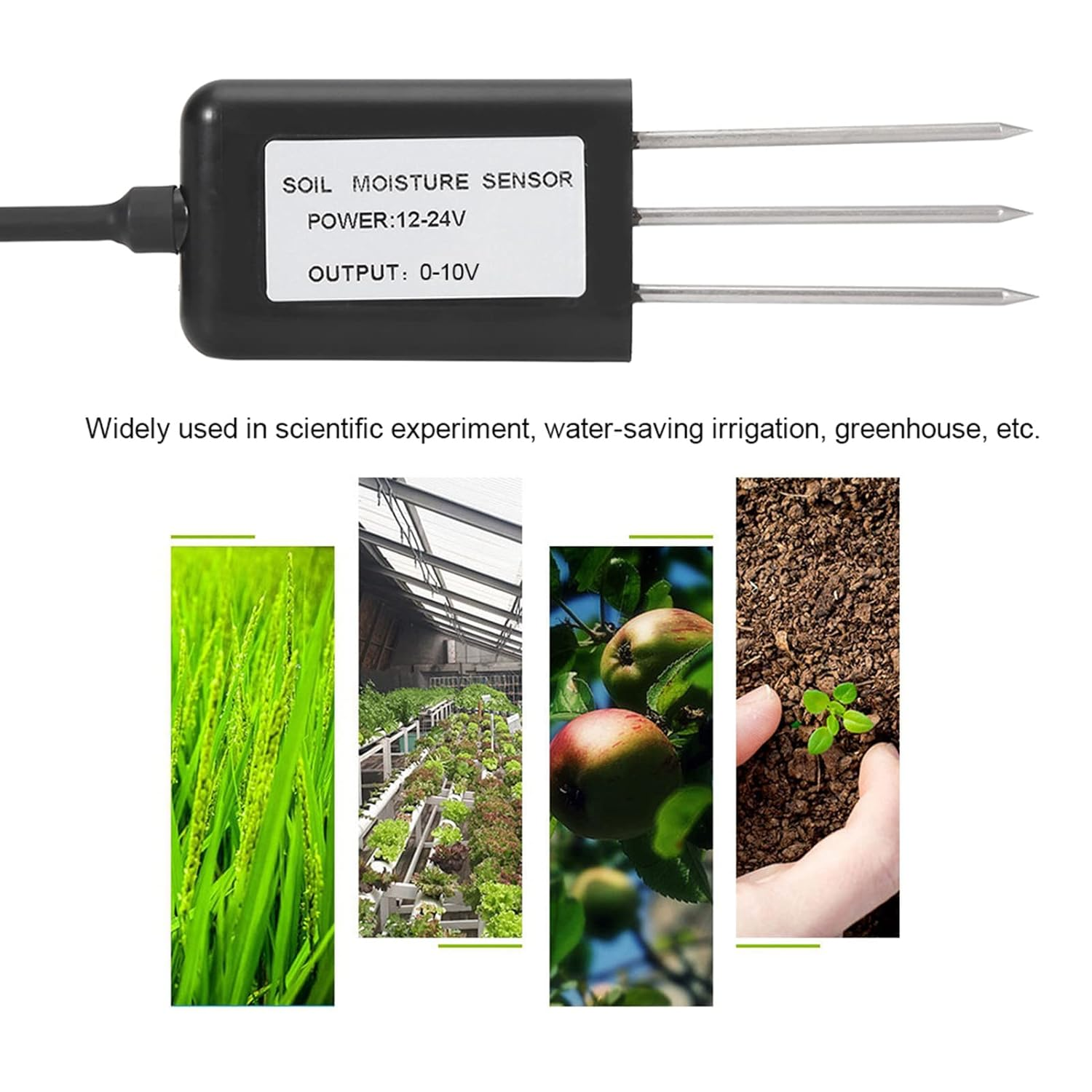 IP68 2-In- Soil Temperature Sensor Transmitter for Accurate & Gardening Measurements image number 6