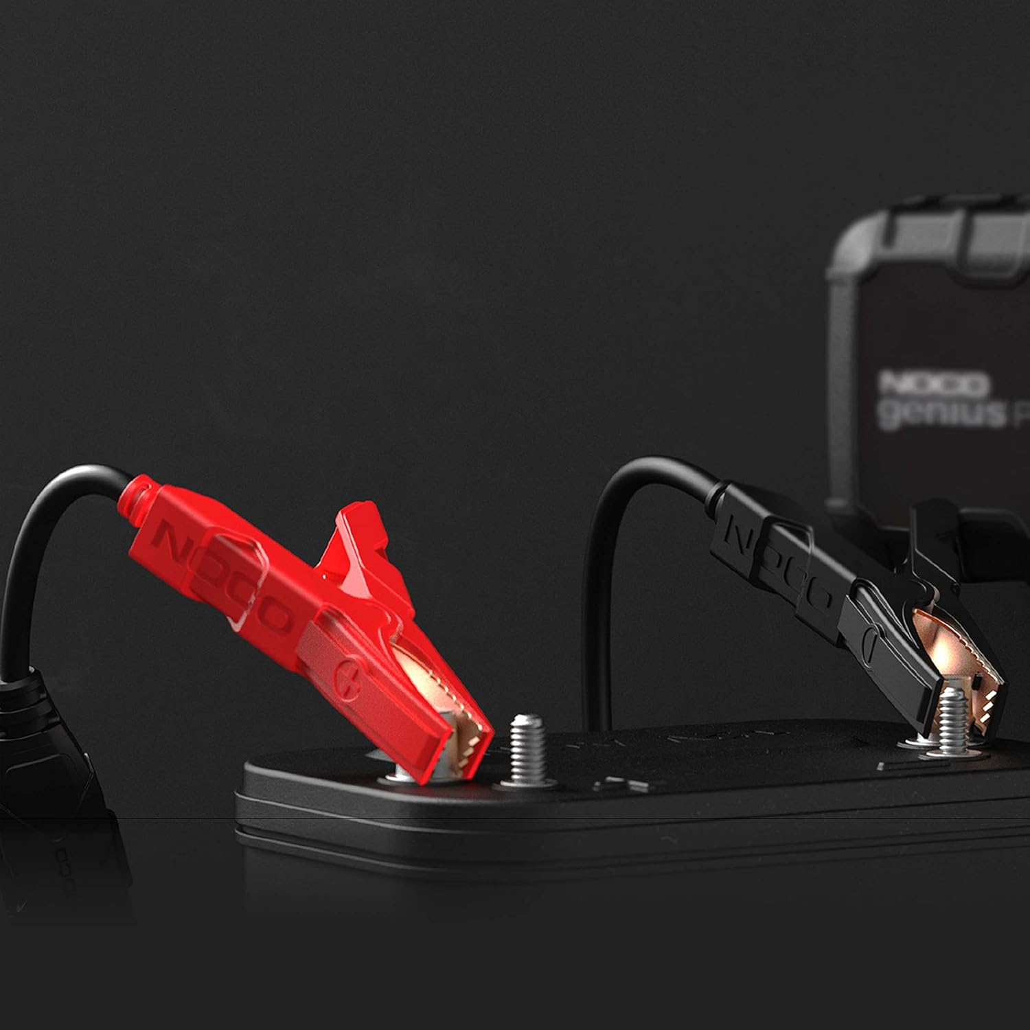 NOCO GPA002 HD X-Connect Battery Clamp Accessory with Integrated M10 Eyelets for NOCO GENIUSPRO25 Smart Battery Charger image number 1