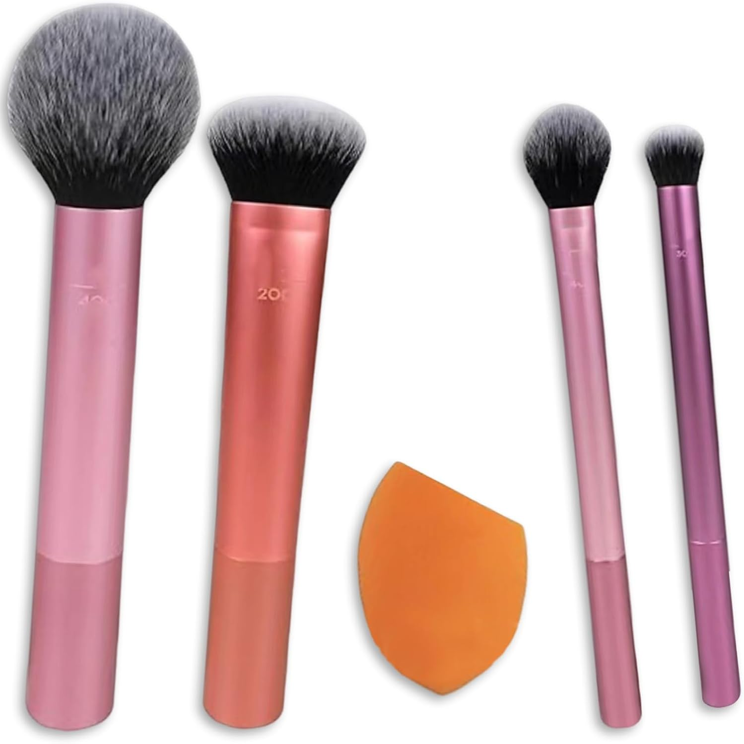 Makeup Brush Set 4 in 1 Daily Essential Brush Set Portable Multifunctional Makeup Brushes Can Be Used for Beauty Touch-Ups Anytime Anywhere Suitable for Girls image number 2