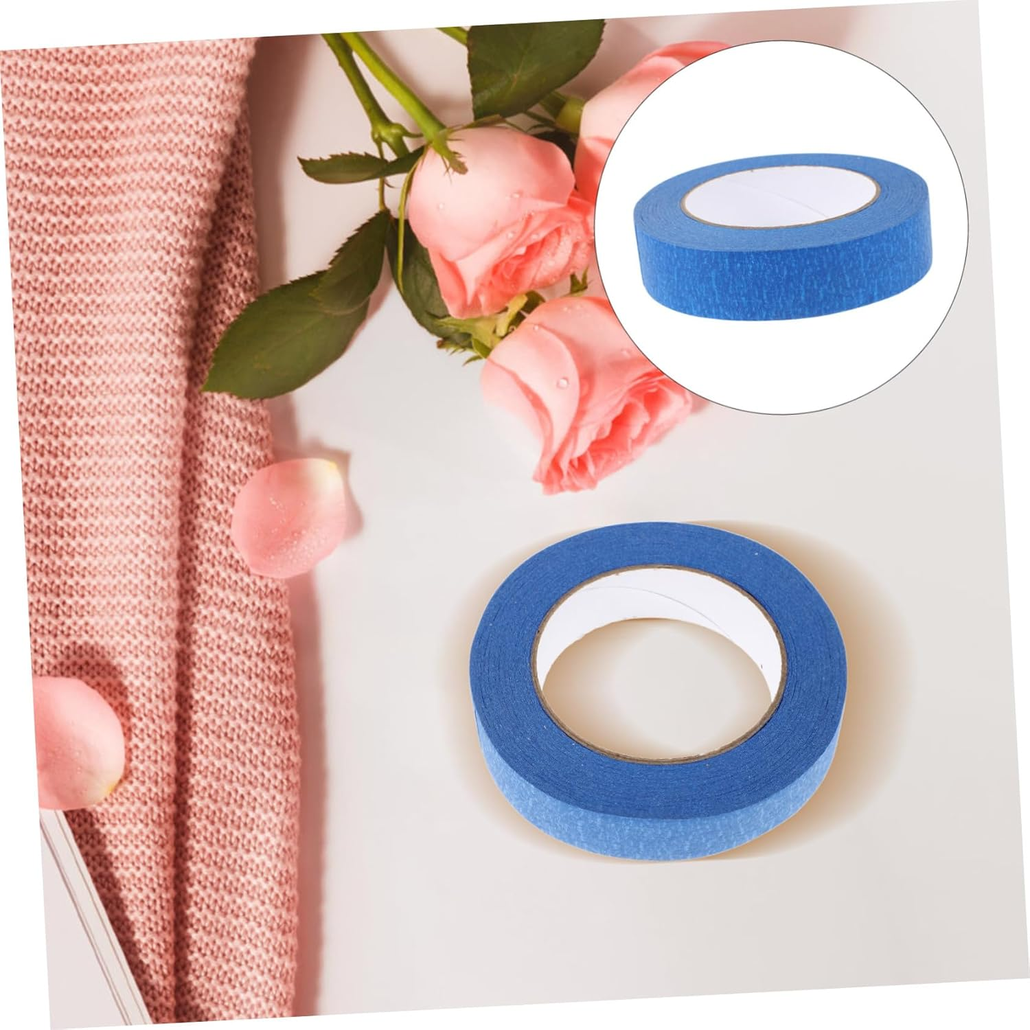 Anneome Painters Tape Blue Masking Tape for Painting Car 50M Roll Masking Master image number 4