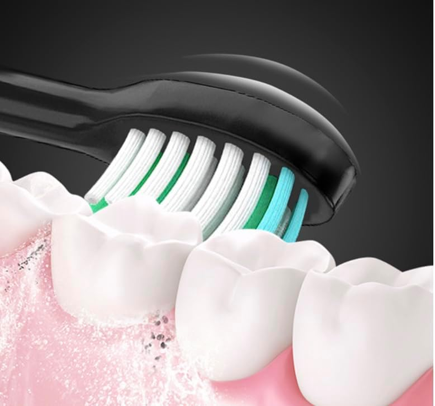 Smart Sonic Toothbrush &ndash; Rechargeable Electric Toothbrush with 8 Brush Heads, Charging Stand & Travel Case | 600Mah Battery | IPX7 Waterproof | Deep Clean with Smart Timer | image number 1