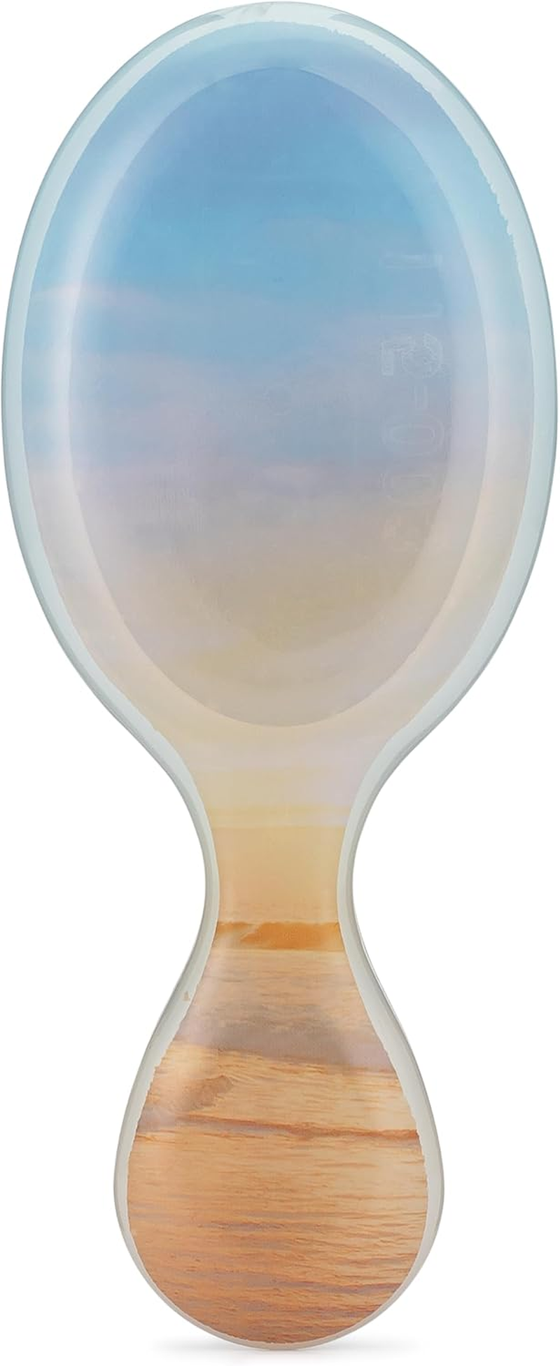 Wet Brush Mini Detangler Hair Brush, Pink (Engineered Nature) - Detangling Travel Hair Brush - Ultra-Soft Intelliflex Bristles Glide through Tangles with Ease - Pain-Free - All Hair Types