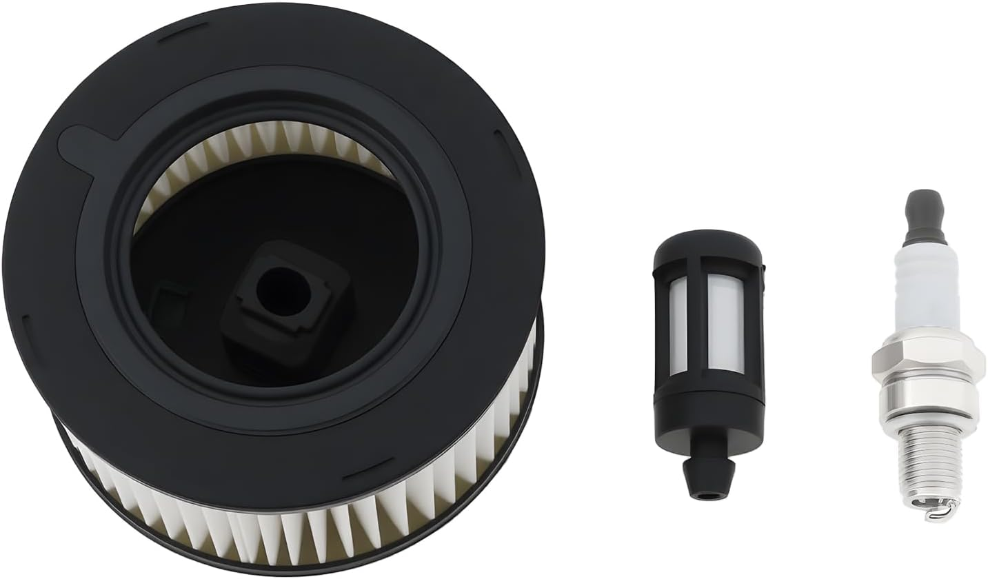 Set of 3Pcs Chainsaw Air Filter Fuel Filter AM5C Spark Plug 1141 120 1600, 0000 350 3518 Compatible with Stihl MS231 MS251C