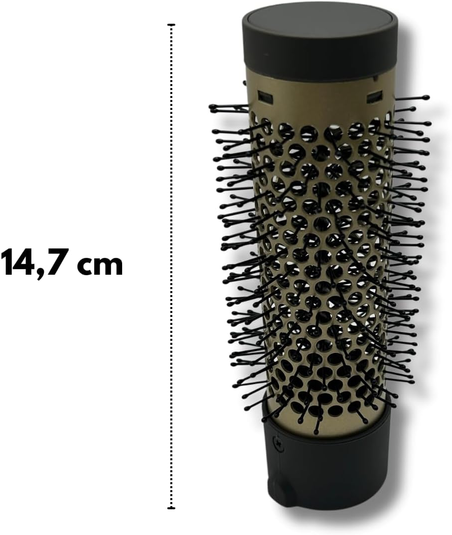 38 Mm Diameter Brush Compatible With/Replacement Part for Babyliss 11801351 for AS135E Curling Iron Hot Air Brush Replacement Part image number 3