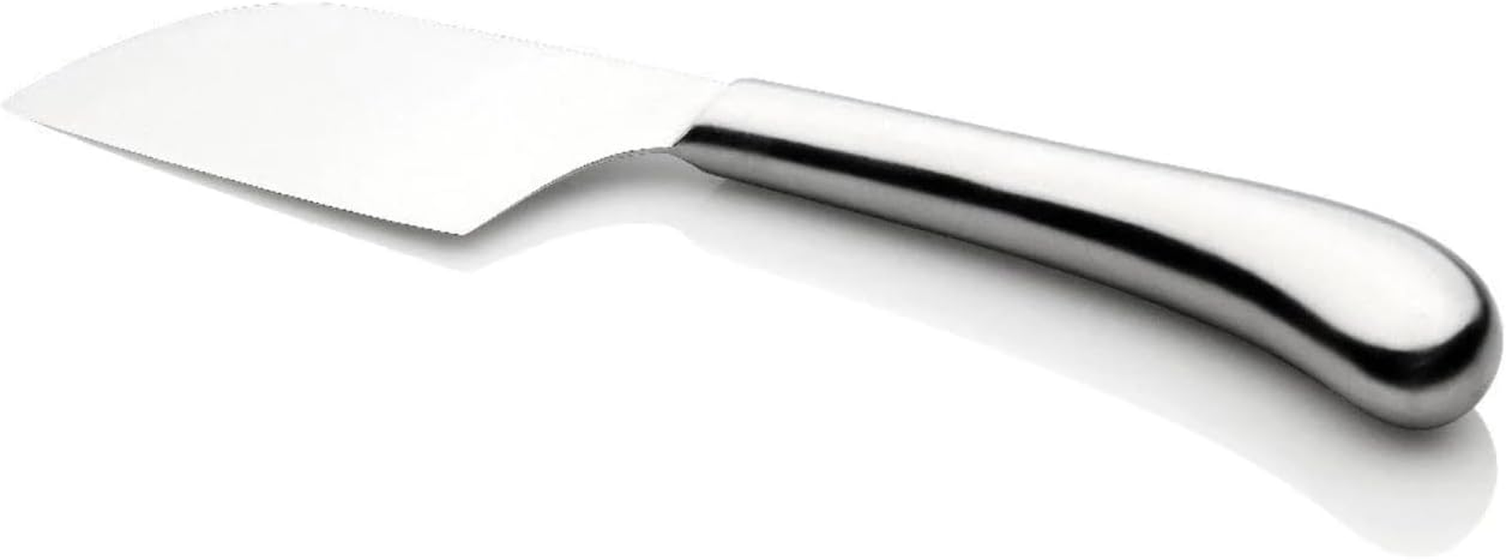 Stanley Rogers Pistol Grip Stainless Steel Long Soft Cheese Knife, Cheese Slicer with Ergonomic Handle, Cheese Cutter with Sharp Blade (Colour: Silver)