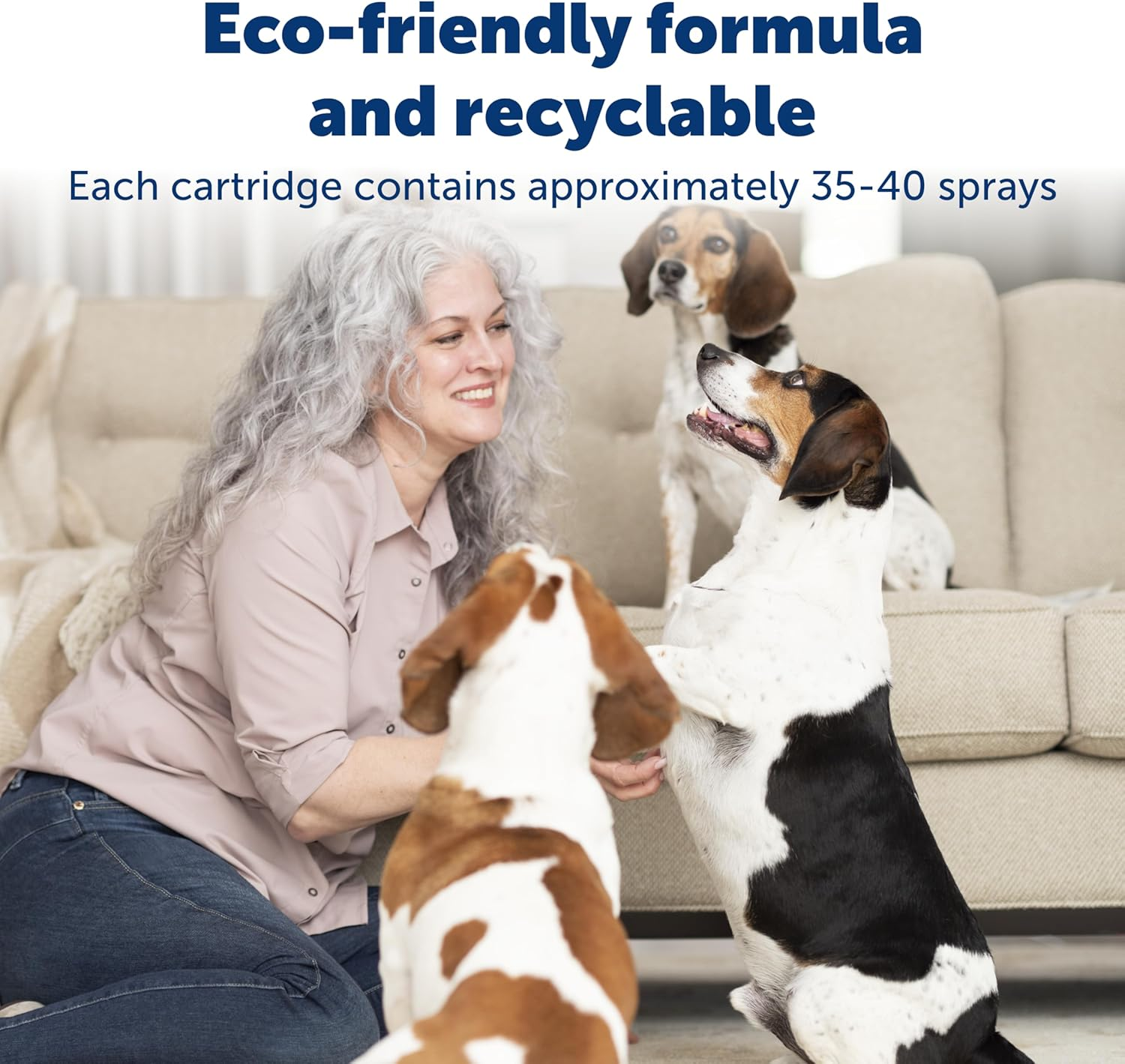 Petsafe Spray Refill - Citronella, Replacement Cartridges Spray Bark and Training Collars, 3-Pack image number 2