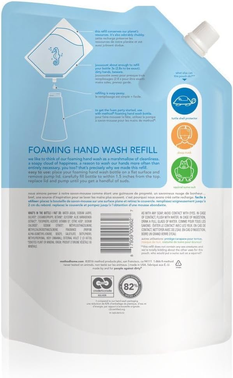 Method Foaming Hand Wash 28 Oz Sweet Water image number 1