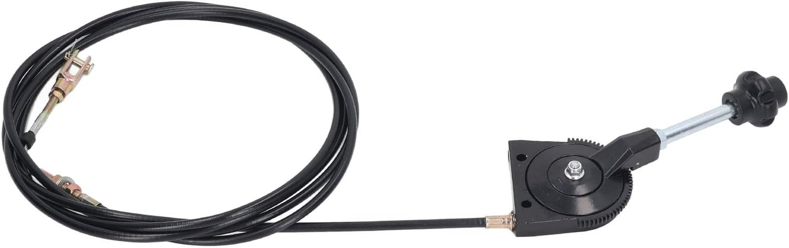 Excavator Manual Throttle Cable, Easy to Install Arbitrary Bending Non-Deformable Excavator Engine Control Cable Anti- Stainless Steel Joint for Use image number 3