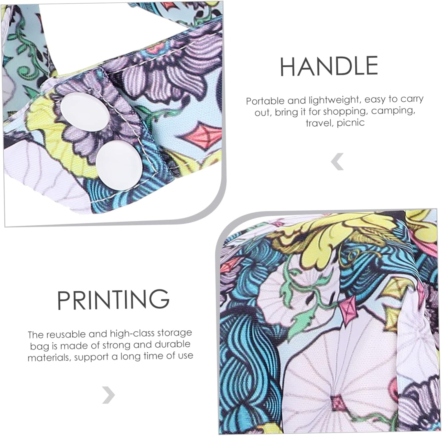 Abaodam Boy Girl Storage Pouch Diaper Organizer Bag for Travel and Nursery Multi-Functional Diaper Container for Wet and Dry Items Convenient Tote for Mother Supply and Essentials image number 4