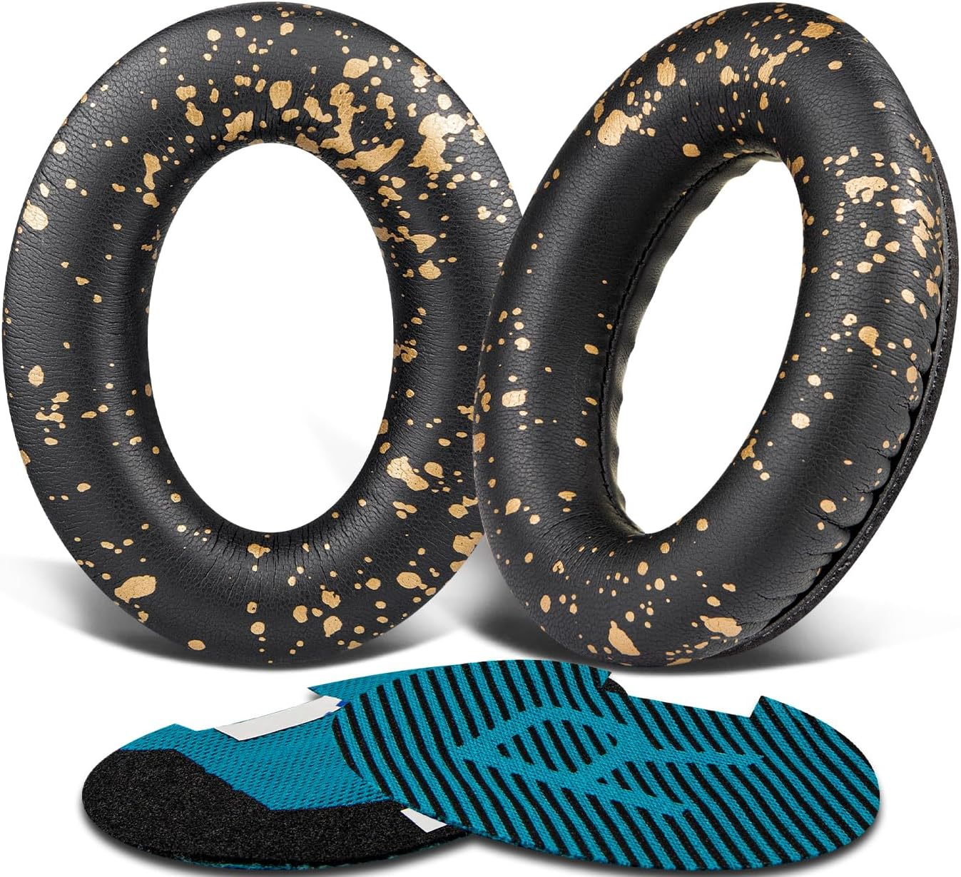 Solowit Protein Leather Earpads Cushions for Bose Headphones, Replacement Ear Pads for Bose Quietcomfort 15 QC15 QC25 QC2 Qc35/Ae2 Ae2I Ae2W/Soundtrue & Soundlink Around-Ear Series - Full Black